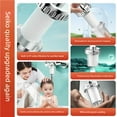 thumbnail image 4 of Premium Showerhead Filter Purifies Water Removes Chlorine Odors Fit For Home Bathing Needs, 4 of 7