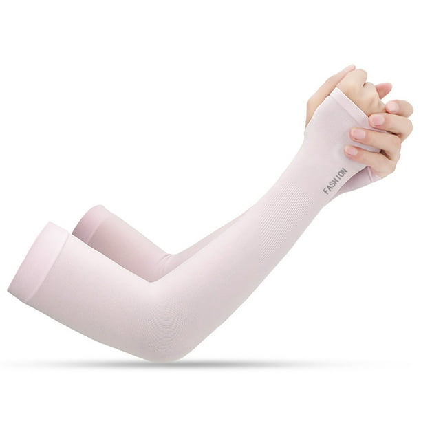 behalve voor Secretaris gesponsord 2PCS Sport Arm Sleeves UV Sun Protect Anti-slip Basketball Armband Cover  Sports Safety Pink - Walmart.com