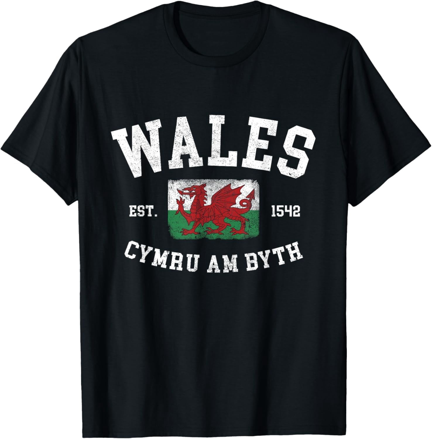 Wales Flag Cymru Am Byth Welsh Dragon Banner Welshman Camiseta ...
