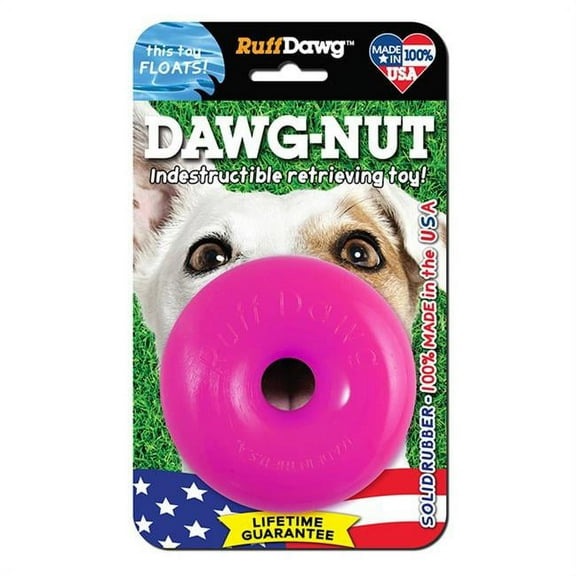Ruff Dawg  Dawg-Nut Toy - 3.5 in. Dia.