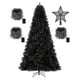 thumbnail image 1 of Árbol de Navidad KTKDE negro artificial de 2,3 m con 1450 puntas y más detalles, 1 of 8