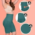 thumbnail image 5 of GEWSEY Shapewear for Women - High-Waisted Shapewear Tummy Control Shorts, Faja Body Shaper, Underwear for Women (Green, XXL), 5 of 5