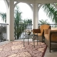 thumbnail image 3 of Safavieh Courtyard Jessie Damask Indoor/Outdoor Area Rug, Chocolate/Natural, 6'7" x 9'6", 3 of 10