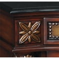 thumbnail image 2 of 21074 33 Cabinet with 2 Doors  1 Drawer  Decorative Hardware and Adjustable Shelf in Oakland Brown", 2 of 3
