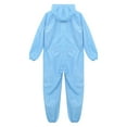 thumbnail image 5 of TiaoBug Men's Anti-static Coverall Suit with Zip Front Opening Reusable Workwear Full Body Suits Light Blue M, 5 of 8