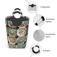 thumbnail image 4 of KLL Cactus Garden Laundry Hamper,Large Canvas Fabric Lightweight Storage Basket Toy Organizer Dirty Clothes Collapsible Waterproof, 4 of 6