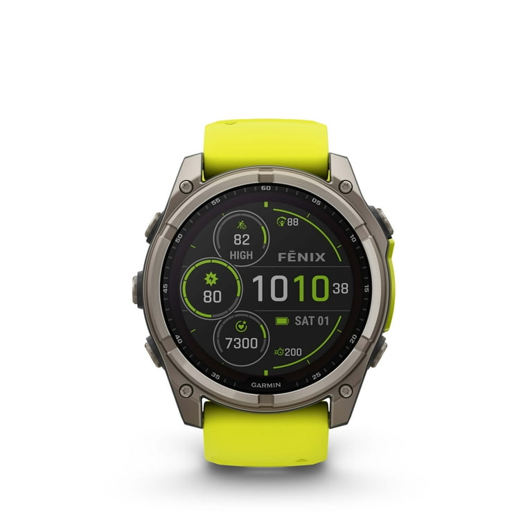 Garmin Fenix 8 51MM Solar Sapphire Multisport GPS Smartwatch