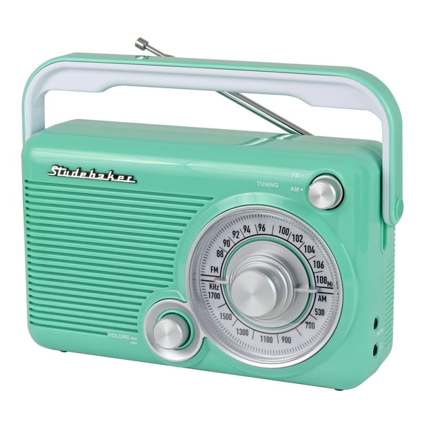 Studebaker SB2002TE Retro Portable AM/FM Radio
