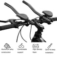 thumbnail image 3 of Manillar de descanso para bicicletas Manillar de descanso para bicicletas Bicicleta de contrarreloj Aerobar Ciclismo Aleación de aluminio Brazo Aero Bar Manillares de relajación para bicicletas de car, 3 of 7