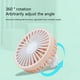 thumbnail image 5 of Ventilador USB para coche con luz ambiente RGB y aromaterapia - Ventilador multifunción giratorio de 360° de 3 velocidades para vehículo, hogar, oficina - Ventilador de refrigeración USB de 5V con, 5 of 6