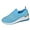 Blue, variant on Women's Fashion Shoes – Lightweight Wedge Sneakers, Mesh surface Walking Shoes for Casual Wear