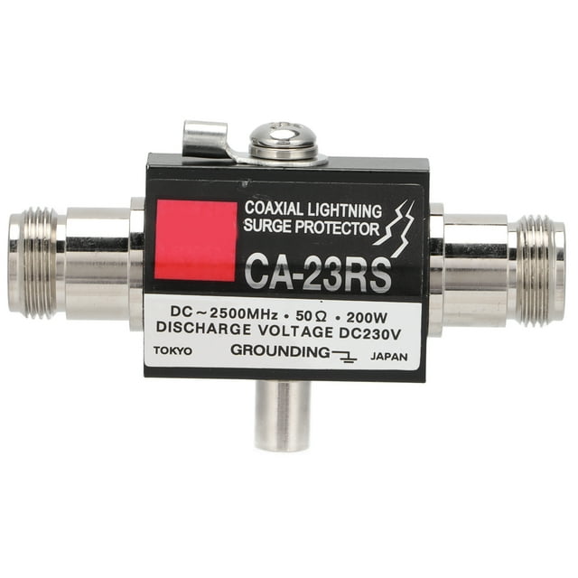 Pararrayos coaxiales contra sobretensiones N hembra a N hembra Protector contra sobretensiones de rayos de antena