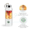thumbnail image 1 of braveheart 550ml Personal Juicer Cup Portable USB Blender Fruit Mixing Machine Pink, 1 of 1