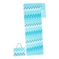thumbnail image 2 of Toalla para silla de playa, portátil, versátil, de microfibra, para tumbona azul, 2 of 8