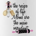 thumbnail image 2 of CafePress - Mom Ingredient Stainless Water Bottle 1 - Stainless Steel Water Bottle, Sports Bottle, 1.0L, 2 of 5