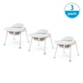thumbnail image 1 of Foundations Secure Sitter 11" Feeding Chairs with Removable Tray, Easy to Clean, Stackable Feeding Chairs, 3 Pack, 1 of 5