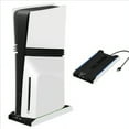 thumbnail image 1 of Compatible avec PlayStation 5 Pro/Slim Ventilateur de Refroidissement et Support Vertical pour Console, 1 of 5