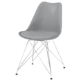 thumbnail image 5 of Juniper Polypropylene Dining Side Chair Grey (Set of 2), 5 of 12