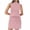 A02-Pink, variant on Jinhomg Two Piece Skirt Sets for Women Round Neck Sleeveless Tops And Elastic Short Skorts Sweatsuits Casual Tennis Outfits Gray,S