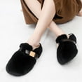 thumbnail image 6 of Slippers for Women House Shoes Indoor Outdoor Cozy Fuzzy Slides Soft Lined Warm Loafer Slippers for Fall Winter Home Comfort, 6 of 10