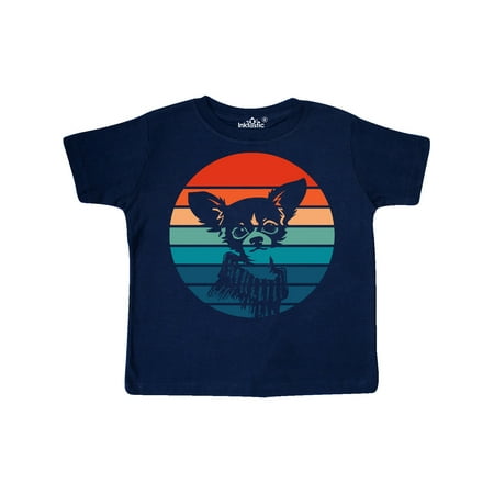 

Inktastic Cute Retro Chihuahua Gift Toddler Boy or Toddler Girl T-Shirt