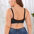 thumbnail image 4 of Vedolay Bras Sleeveless Spaghetti Strap Padded Sports Bra Tank Tops Square Neck Double Layer Workout Fitness Basic Crop Tops,Black 48, 4 of 5