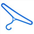 thumbnail image 2 of 2X Percha para Traje de Buceo, Traje Seco, Soporte Plegable para Abrigos, Traje de NatacióN, Percha para Traje de Neopreno, Azul, 2 of 4