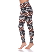White Mark Women's Printed Leggings
