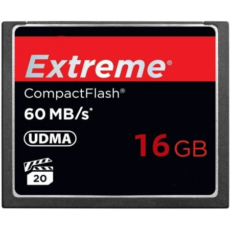 Extreme 16GB Compact Flash Memory Card 60MB/s Camera CF Card