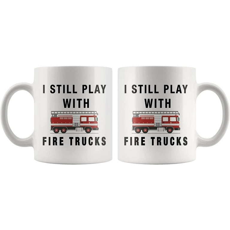 Kids Fire Truck 2Nd Birthday Boy 2 Year Old Firefighter Mug Coffee Mugs Tea  Cups - AliExpress