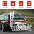 thumbnail image 4 of Heavy Duty Cargo Rack, Hitch Mounted Aluminum Carrier, Waterproof Design for Tools, Mobility Scooters, 4 of 7