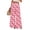 Pink, variant on WTOBBY Women's Printed Wide Leg Casual Pants with Floral Design High Waist Drawstring Loose Fit and Side Pockets for Everyday Breathable Style ,Dark Blue L
