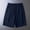 Navy, variant on Ussuma Ice Silk Shorts for Women with Pockets Solid Color Womens Shorts Drawstring Shorts Leisure Loose Casual Climb a Mountain Sports Run XXL Purple