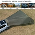 thumbnail image 7 of GEERTOP Large Car Awning Tarp for Camping Backpacking Tarp SUV Tailgate Truck Canopy Sun Shade Waterproof Outdoor Rear Vehicle Awning Shelter for Van, MPV, Campers, 7 of 7