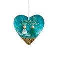 thumbnail image 1 of Heart-shaped Sea Glass Friendship Decoration Handmade Sea Glass Ornaments Eternal Friendship Heart Souvenir, 1 of 1