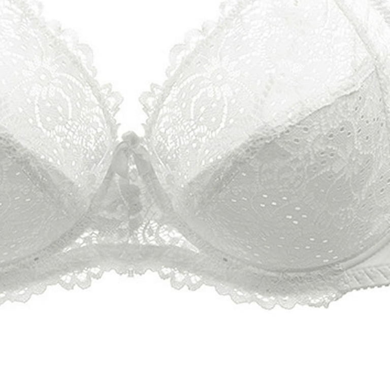Raeneomay Bras for Women Sales Clearance Lace With Steel Ring