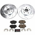 thumbnail image 3 of PowerStop Front Z23 Evolution Sport Carbon-Fiber Ceramic Brake Pad and Drilled & Slotted Rotor Kit Fits: MINI COOPER Select Models K8323, 3 of 10
