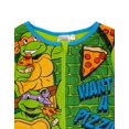 thumbnail image 2 of Teenage Mutant Ninja Turtles Boy's Fleece Character Pajama Sleeper, Size 7-8, 2 of 5