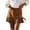 Brown, variant on Womens Fringe Western Skirts Faux Suede High Waisted Tassel Skirts Club Country Concert Rodeo Outfits Rave Festival Coffee, M