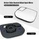 thumbnail image 3 of Car Driver Side Heated Blind Spot Rearview Mirror Glass for 2015-2022 Car Accessories Left, 3 of 5