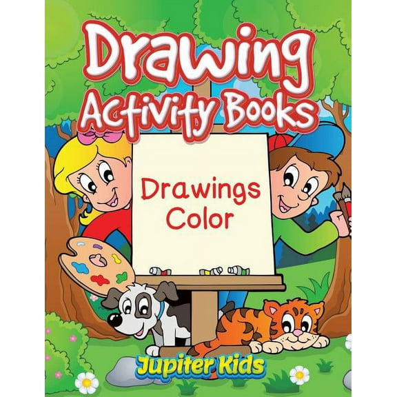 Drawing Activity Books: Drawings Color, (Paperback)