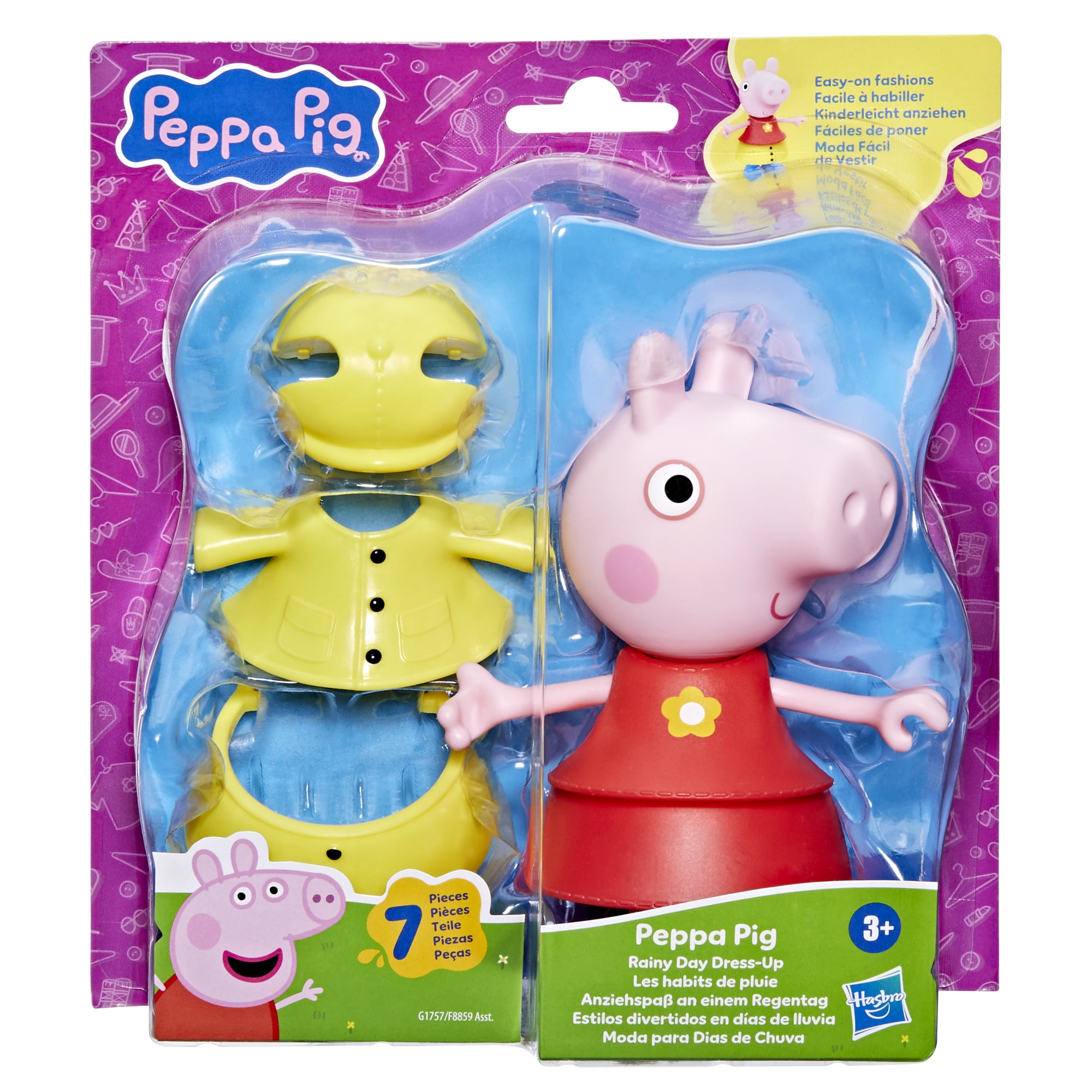 Peppa Pig Rainy Day Dress-Up Figure