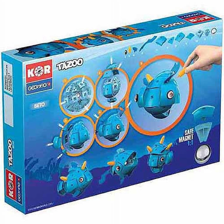 チョコ★ 　Blue Rabbit 韓国語絵本・知育玩具セット GeoMag KOR Tazoo - Beto Set - Walmart.com