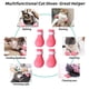 thumbnail image 4 of Fundas para garras de gato, botas para gatos solo para gatos, zapatos antiarañazos para gatos, zapatos ajustables antiespinillas, pata de gato de silicona suave, 4 of 5