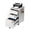 White, variant on GALAXHERO 3 Drawers Storage Cabinet with Lock, Rolling Wood File Cabinet, Vertical Filing Cabinet for Home Office, Fits Letter/A4, Rustic Brown
