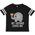 thumbnail image 3 of Inktastic My Geema Grandma Loves Me Boys or Girls Toddler T-Shirt, 3 of 5