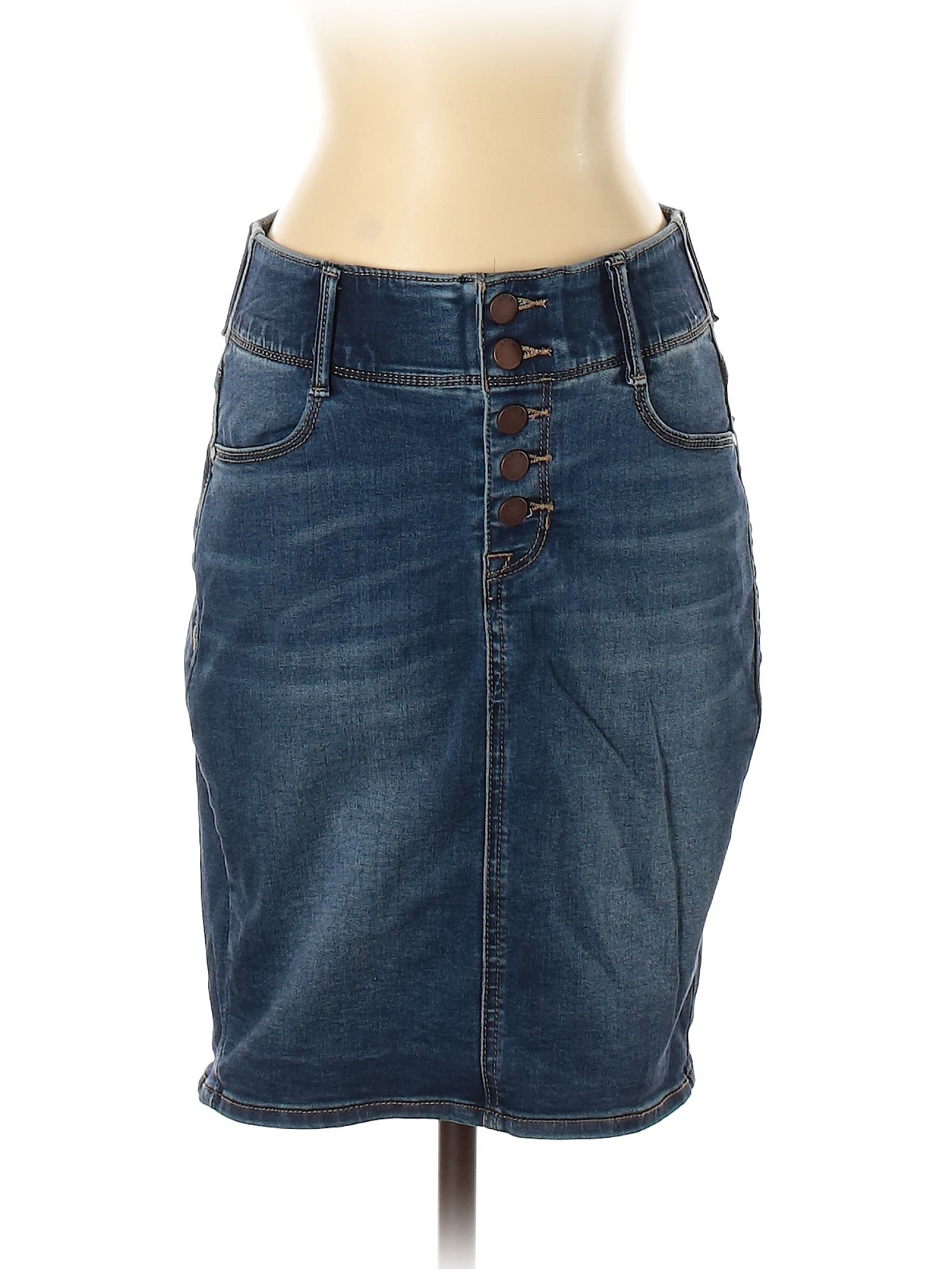 jean skirt size 0