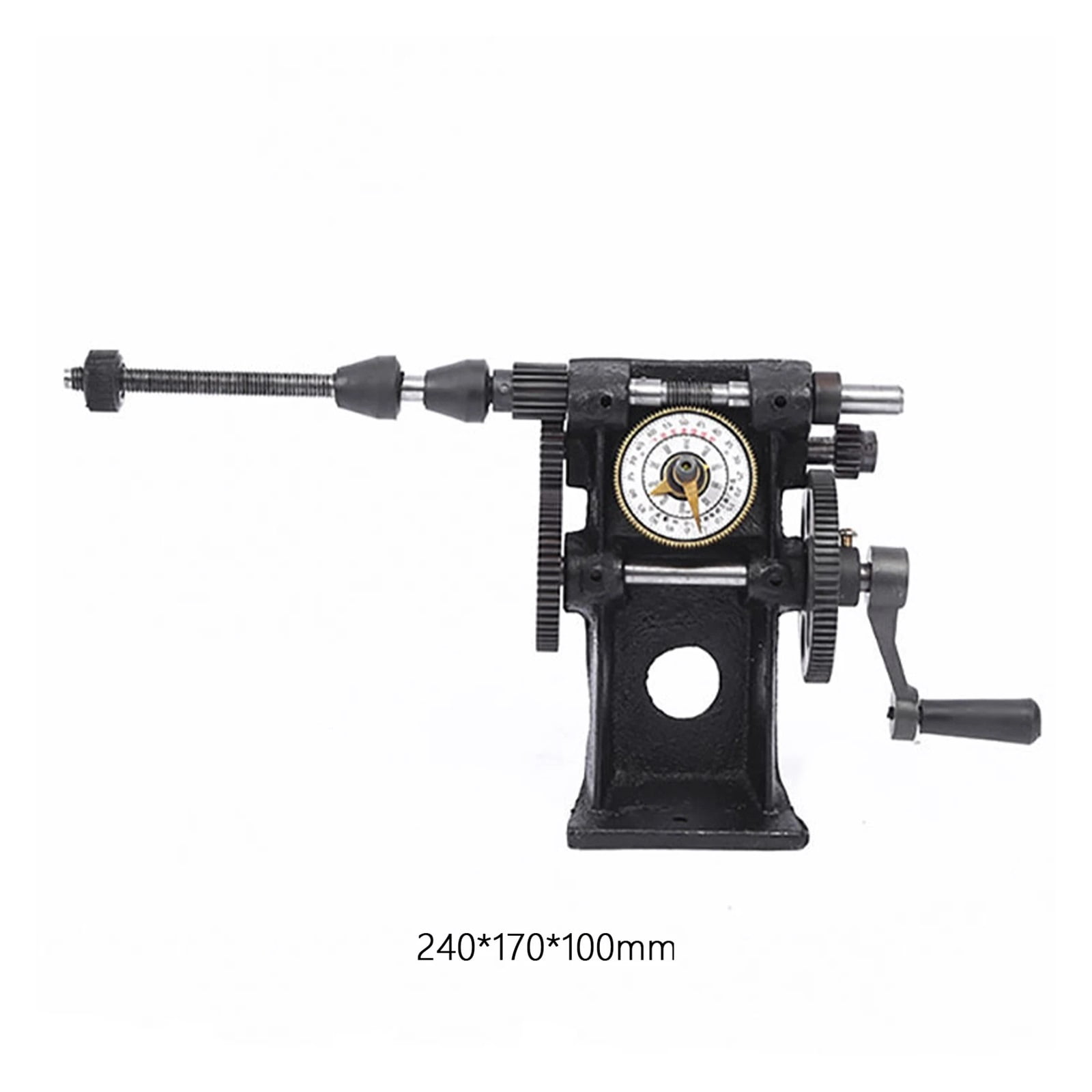 Hand Coil Winding Manually Winding Machine, Manual Coil Winder Machine, Counter Range 0-9999 For Home Projects Motor Coils Sewing