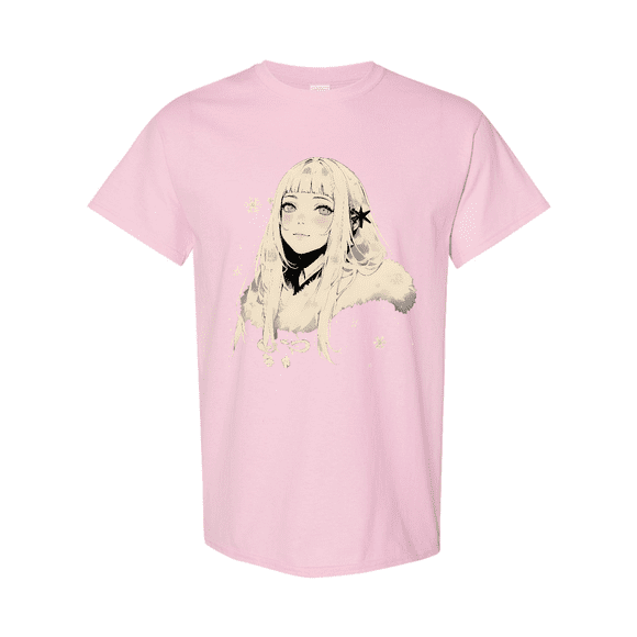 Goth Grunge Demon Anime Girl Waifu Horror Alt Aesthetic Cyber Unisex T-Shirt A012464, up to size 5XL