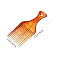 thumbnail image 2 of EXHUMKY 1Pcs Hair Pick Comb for Lifts Hair Adds Volume Reduces Frizz with Ergonomic Design Abs Material, 2 of 8